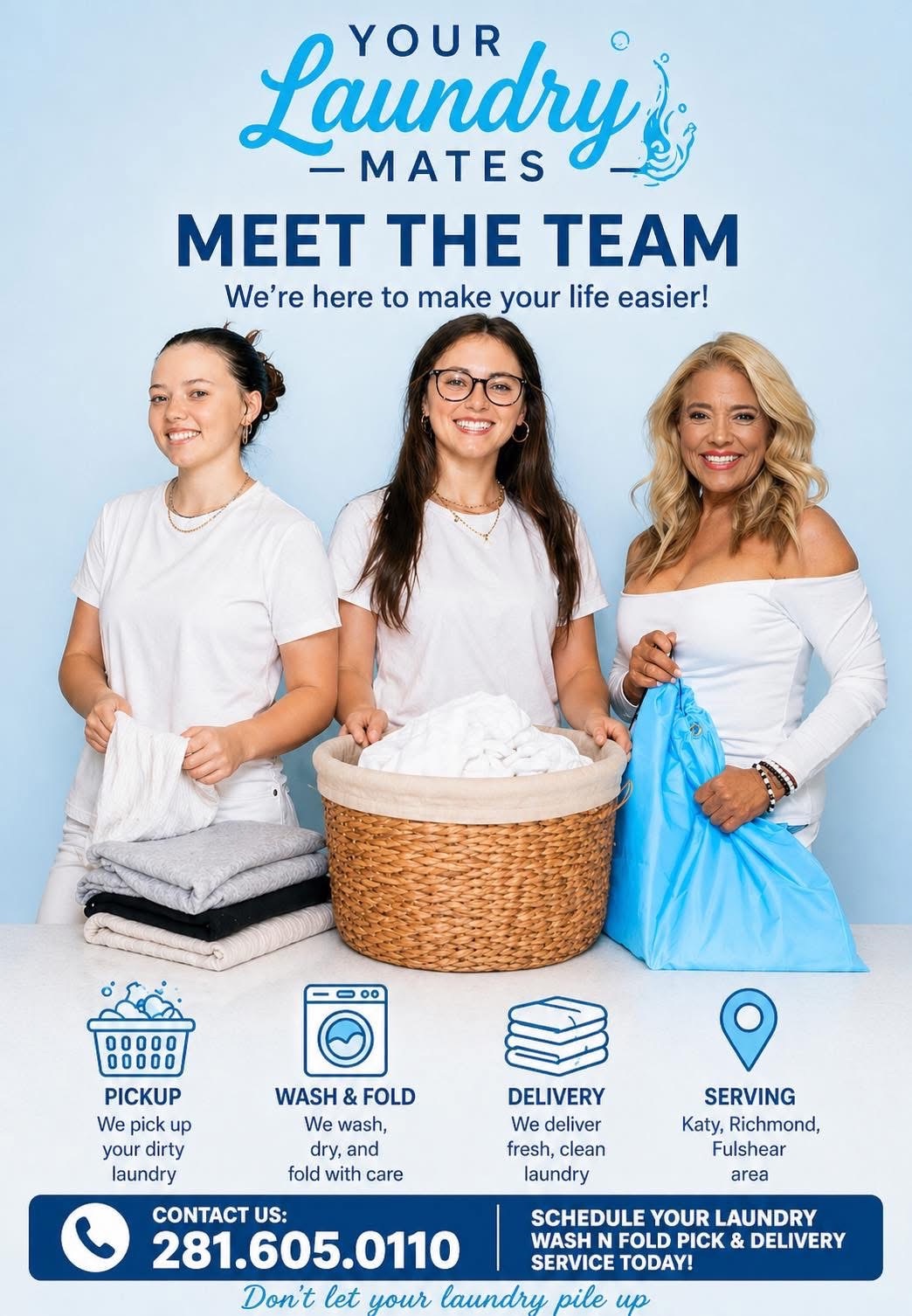 Kathy, Zoe, and Mia — Your Laundry Mates